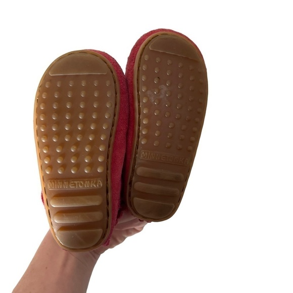 MINNETONKA Double Fringe Side Zip Boot - Picture 7 of 8